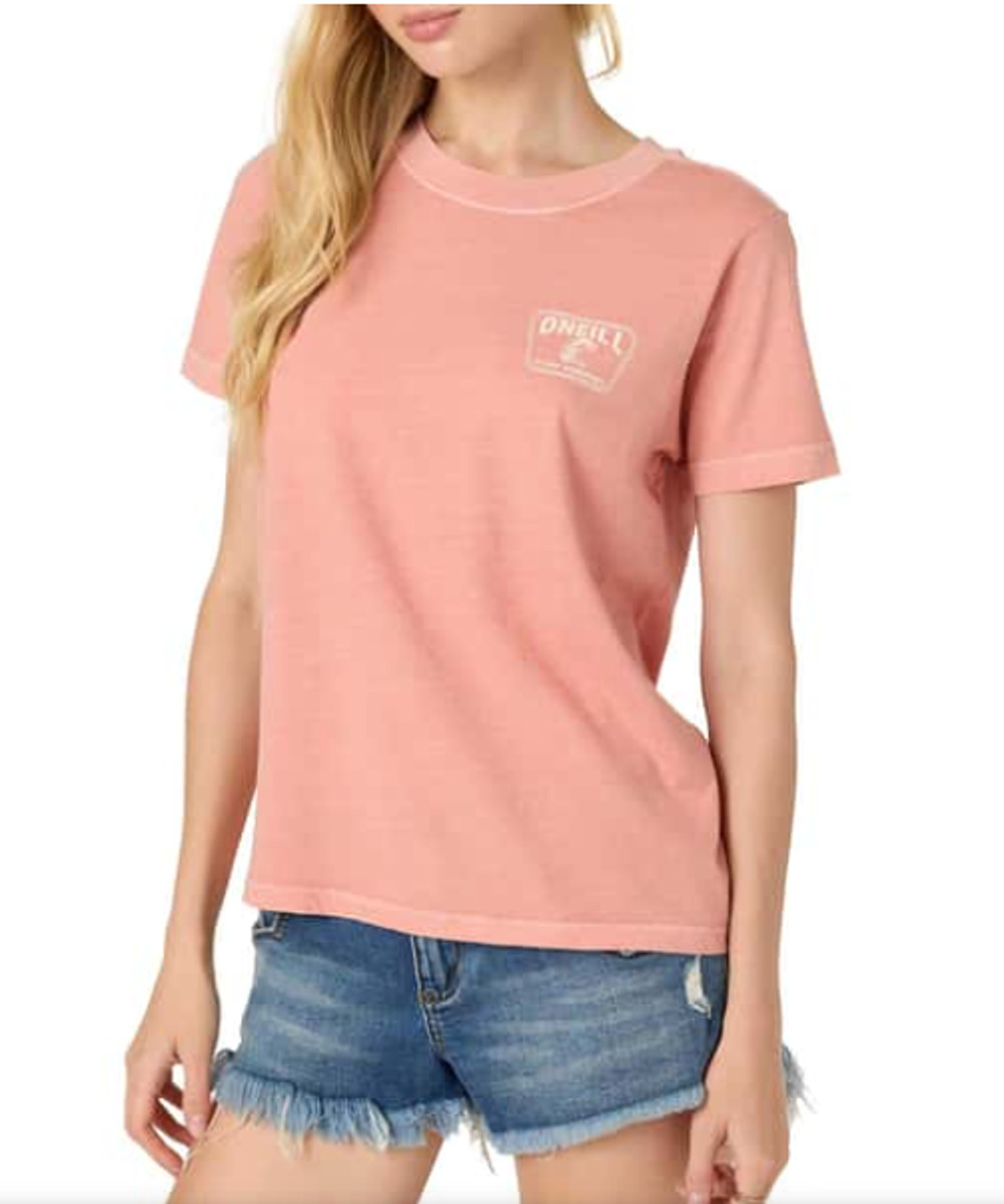 O'Neill Women's Coral Crest T Shirt Graphic Print Size XL